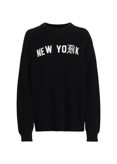 R13 New York Cotton Boyfriend Sweater