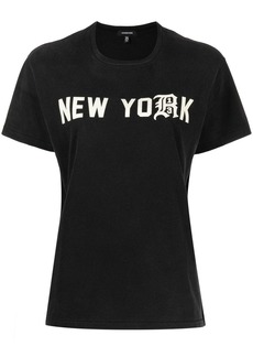 R13 New York printed T-shirt