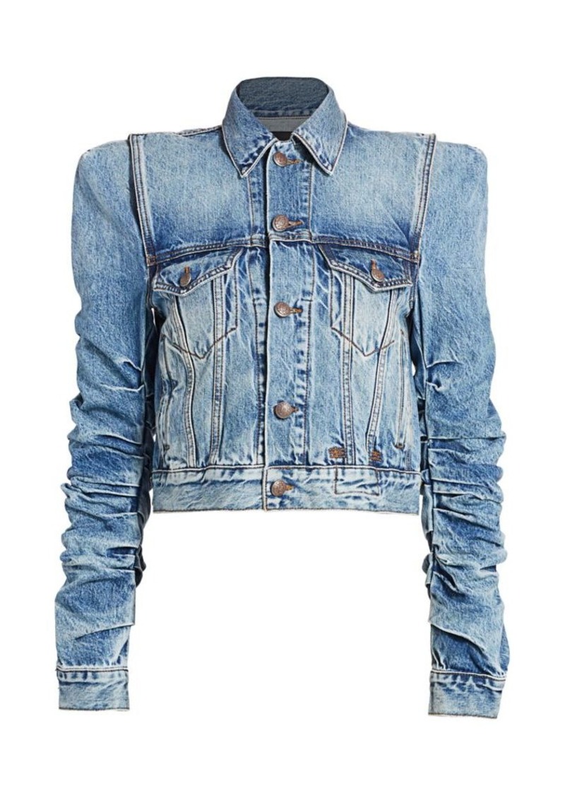 R13 Puff-Sleeve Denim Jacket | Outerwear
