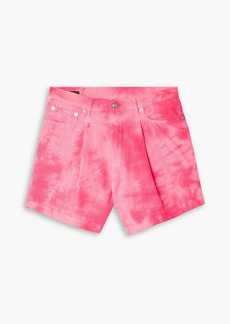 R13 - Damon tie-dyed cotton-corduroy shorts - Pink - 28