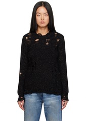 R13 Black Grunge Sweater