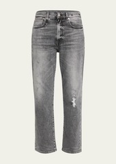 R13 Cropped Boyfriend Jeans
