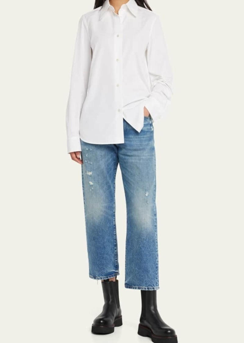 R13 Distressed Boyfriend Jeans