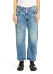 R13 Distressed Boyfriend Jeans