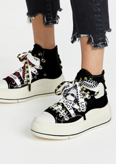 R13 Double Grommet High Top Sneakers