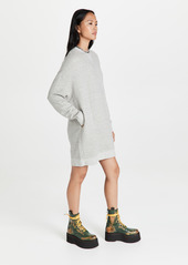 R13 Grunge Sweatshirt Dress