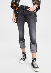 R13 Kate Skinny Jeans with Cuff