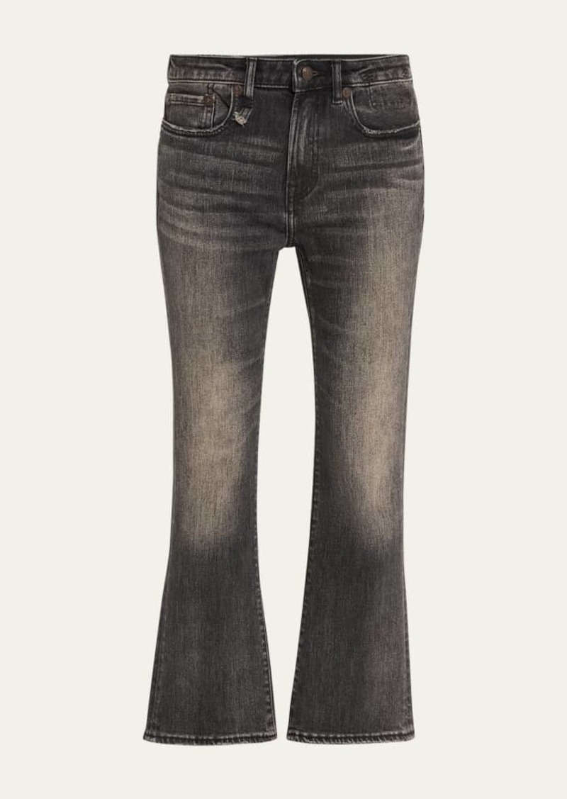 R13 Kick-Flare Mid-Rise Jeans