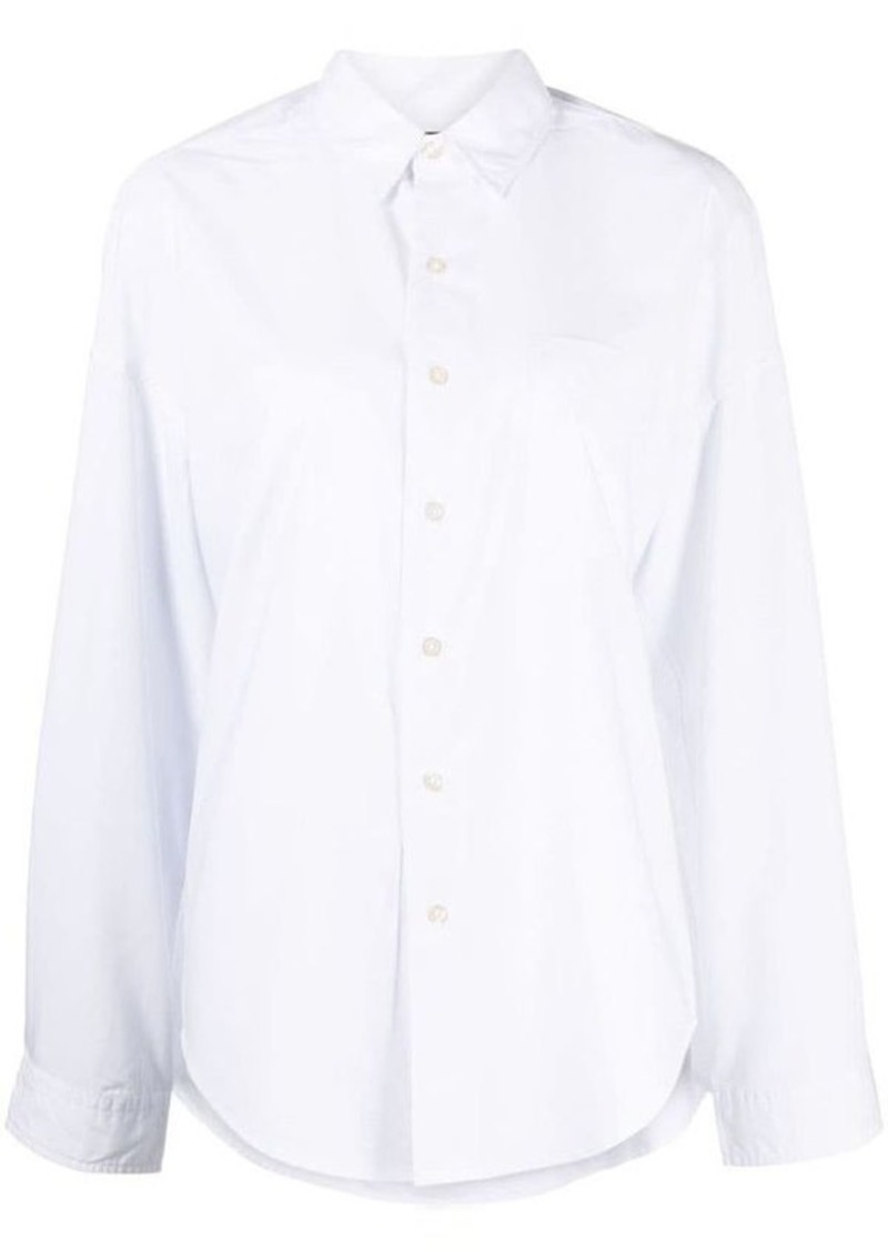 R13 L/S BOXY BUTTON-UP SHIRT CLOTHING