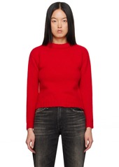 R13 Red Shrunken Sweater