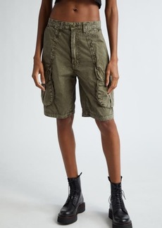 R13 Relaxed Cotton Cargo Shorts