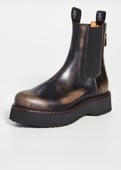 R13 Single Stack Chelsea Boots