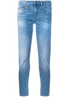 R13 skinny cropped jeans
