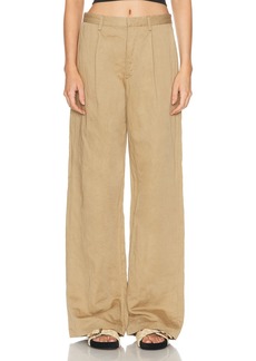 R13 Wide Leg Trouser