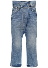 R13 Staley Crossover Cotton Denim Jeans