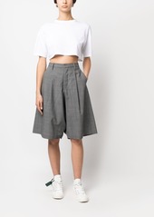 R13 tailored knee-length shorts