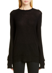 R13 Cashmere Sweater in Black at Nordstrom