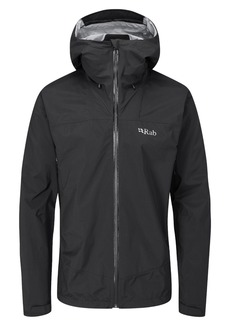 Rab Men's Downpour Plus 2.0 Jacket, Large, Black