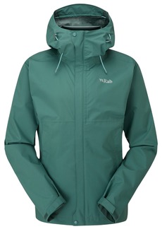 Rab Women's Downpour Eco Jacket, Small, Green