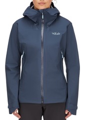 Rab Women's Downpour Light Waterproof Jacket, Small, Gray