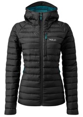 Rab Women's Microlight Alpine Jacket, Small, Black