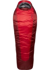 Rab Women's Solar Eco 3 Sleeping Bag 20, Left Hand, Regular, Red
