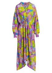 Rachel Comey Bridge Floral Silk Dress