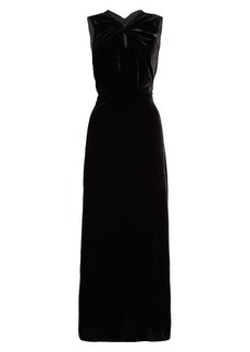 Rachel Comey Petra Velvet Maxi Dress in Black at Nordstrom