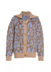 Rachel Comey Simz Alpaca-Blend Jacquard Cardigan