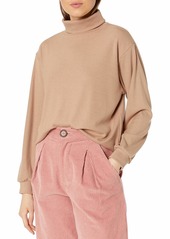 Rachel Pally Women's Luxe Rib Turtleneck Sweatshirt  M