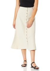 Rachel Pally Women's Winter Linen Canvas Ainsley Skirt  L