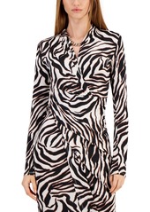 Rachel Rachel Roy Bret Jersey Dress - Leopard