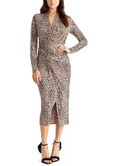 Rachel Rachel Roy Bret Jersey Dress - Leopard