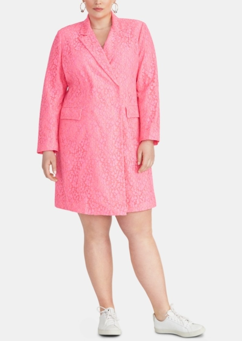 Rachel Rachel Roy Darla Plus Size Lace Blazer Dress