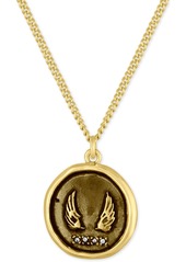 Rachel Rachel Roy Gold-Tone Wing Pendant Necklace