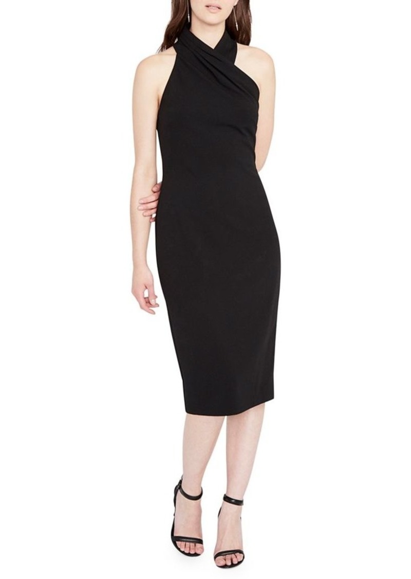 SALE! Rachel Roy RACHEL Rachel Roy Harland Cross-Front Halter Dress