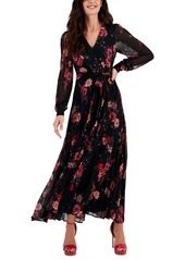Rachel Rachel Roy Women's Fahari Ombre Chiffon Dress - Black Berry Bloom