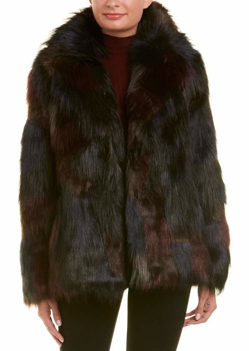 RACHEL Rachel Roy Women's Faux Fur Coat