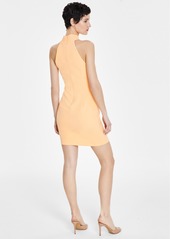 Rachel Rachel Roy Women's Harland Short Halter Sheath Dress - Nectarine