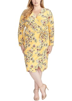 Rachel Rachel Roy Women's Plus Size Darcie Printed Jersey Dress