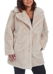 RACHEL Rachel Roy Women's Plus Size Faux Fur Coat