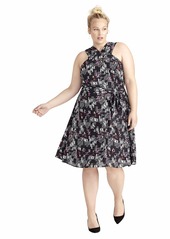 Rachel Rachel Roy Women's Plus Size Prem Print Dress  14W