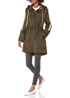 RACHEL Rachel Roy Women's Plus Size Contrast Cire Anorak