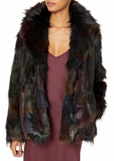 RACHEL Rachel Roy Women's Faux Fur Coat