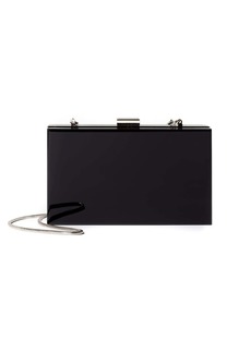 Rachel Zoe Hard Box Clutch In Black