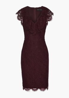 Rachel Zoe - Daisy ruffle-trimmed corded lace dress - Purple - US 2