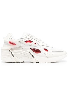 Raf Simons Antei panelled leather sneakers