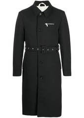 Raf Simons belted mid-length coat