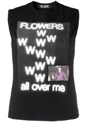 Raf Simons Flowers All Over Me print tank top
