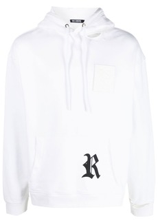 Raf Simons logo patch hoodie